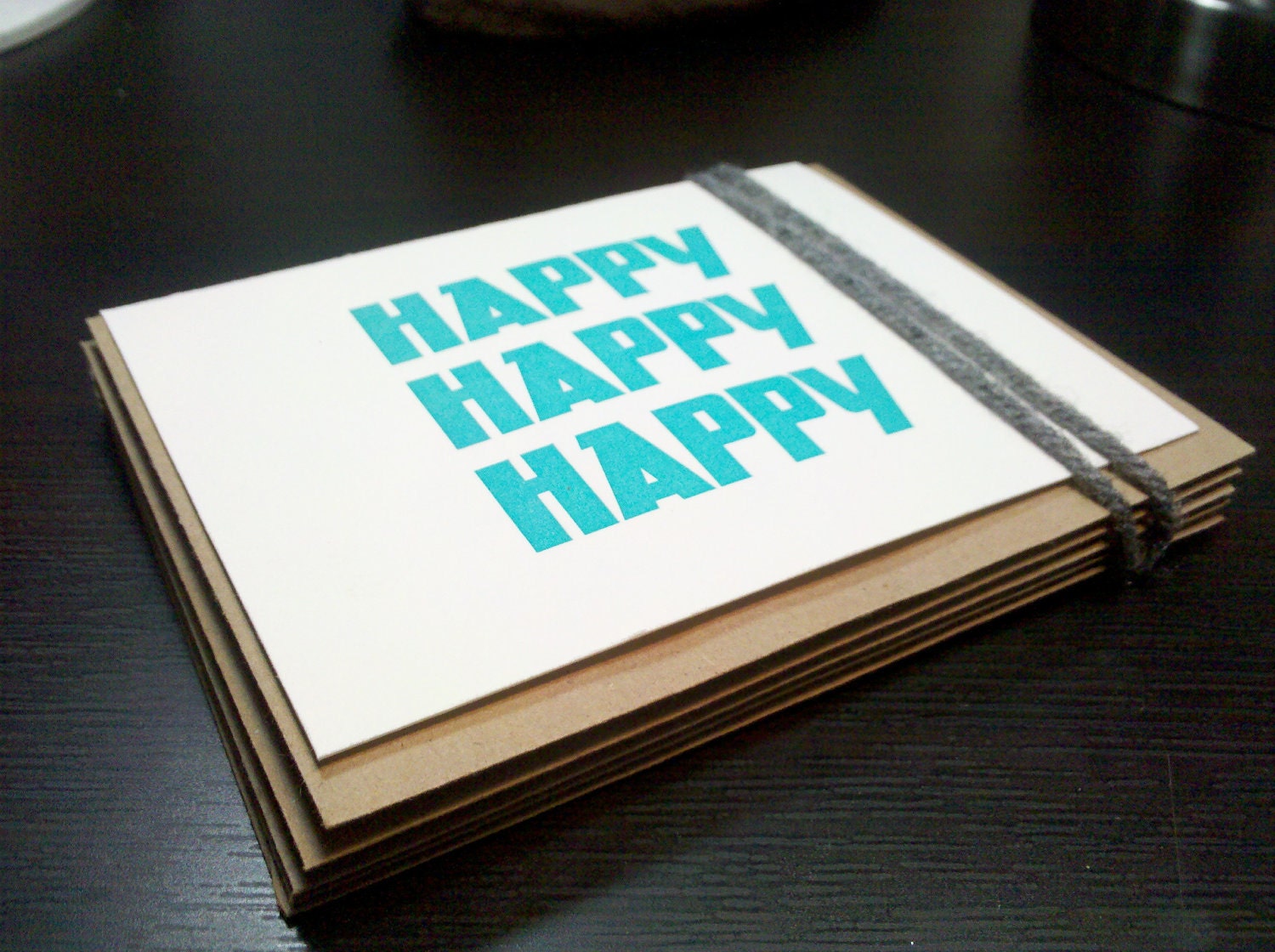 Set of 10 Letterpress Cards