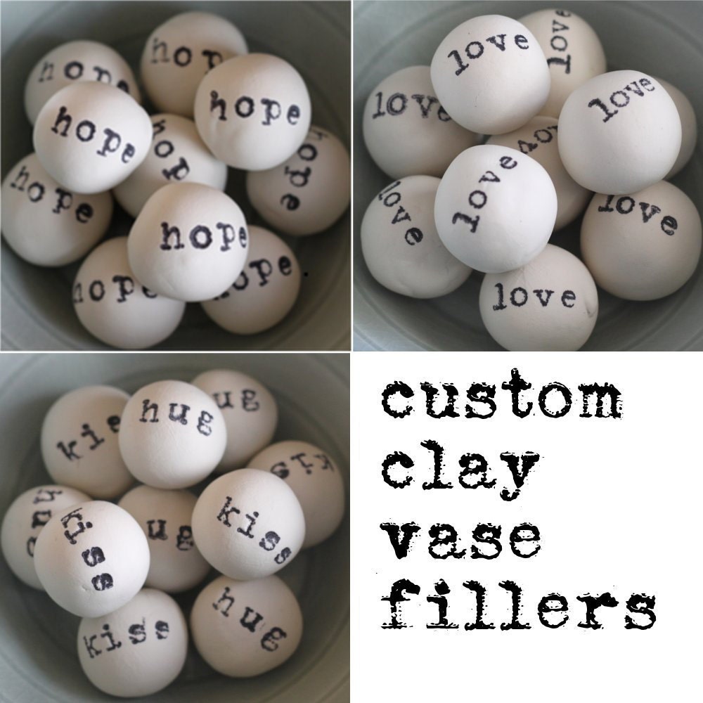 clay vase filler balls - made for you