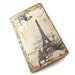 Paris Mini Journal, Shabby Chic Notebook, Vintage Paris Pocketbook, Eiffel Tower, Altered Art Journal, Parisian Journal
