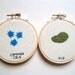 Cold and Flu cross stitch set -- instant collection of common germs, microbes for your wall, the peanut butter and jelly of sicknesses