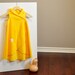 The Sleep 'n Cuddle Wrap Fleece Toddler Sleep Sack and Wearable Baby Blanket (Yellow) Lightweight Fleece