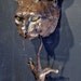 Cat Door Knocker Bronze Sculpture