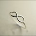 Tiny Infinity Ring - Sterling Silver