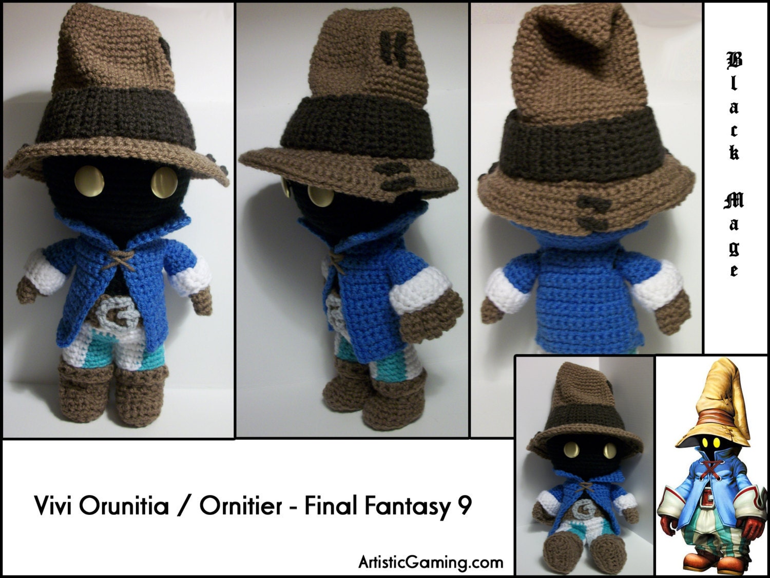 Vivi - Final Fantasy 9 - MADE TO ORDER