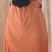 Orange Slip Dress, Size Small/Med