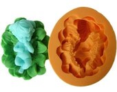 R0642 DIY Baby Soap Mold Silicone Baby Soap Molds Angel Soap Molds Silicone Soap Moulds