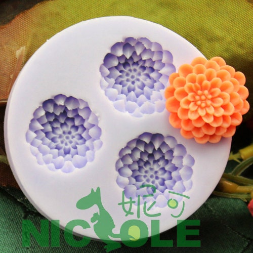 F0154 3-hole Silicone Jewlery Molds Silicone Chocolate Molds Candy Molds Confection Mold