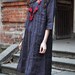 Linen Tunic Dress - Linen Shirt Tunic - Custom Made