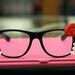 Hello Kitty Red Bow Glasses nerdy wayfarer sunglasses White Christmas