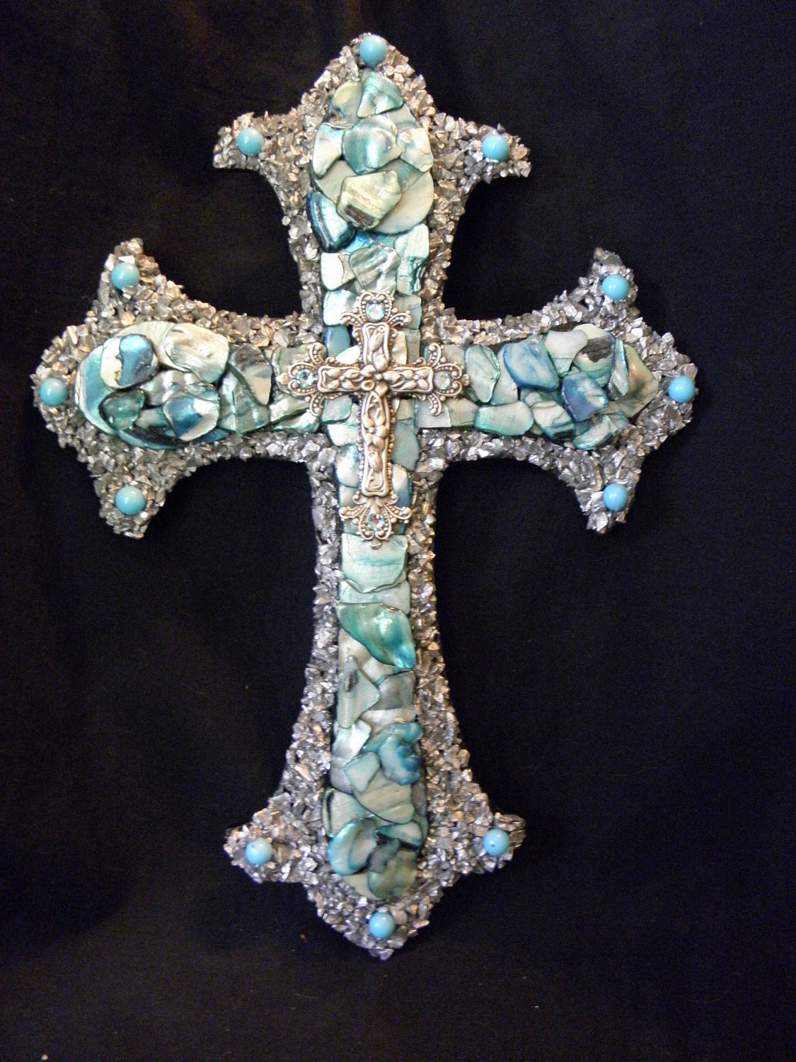 beaded wall crosses