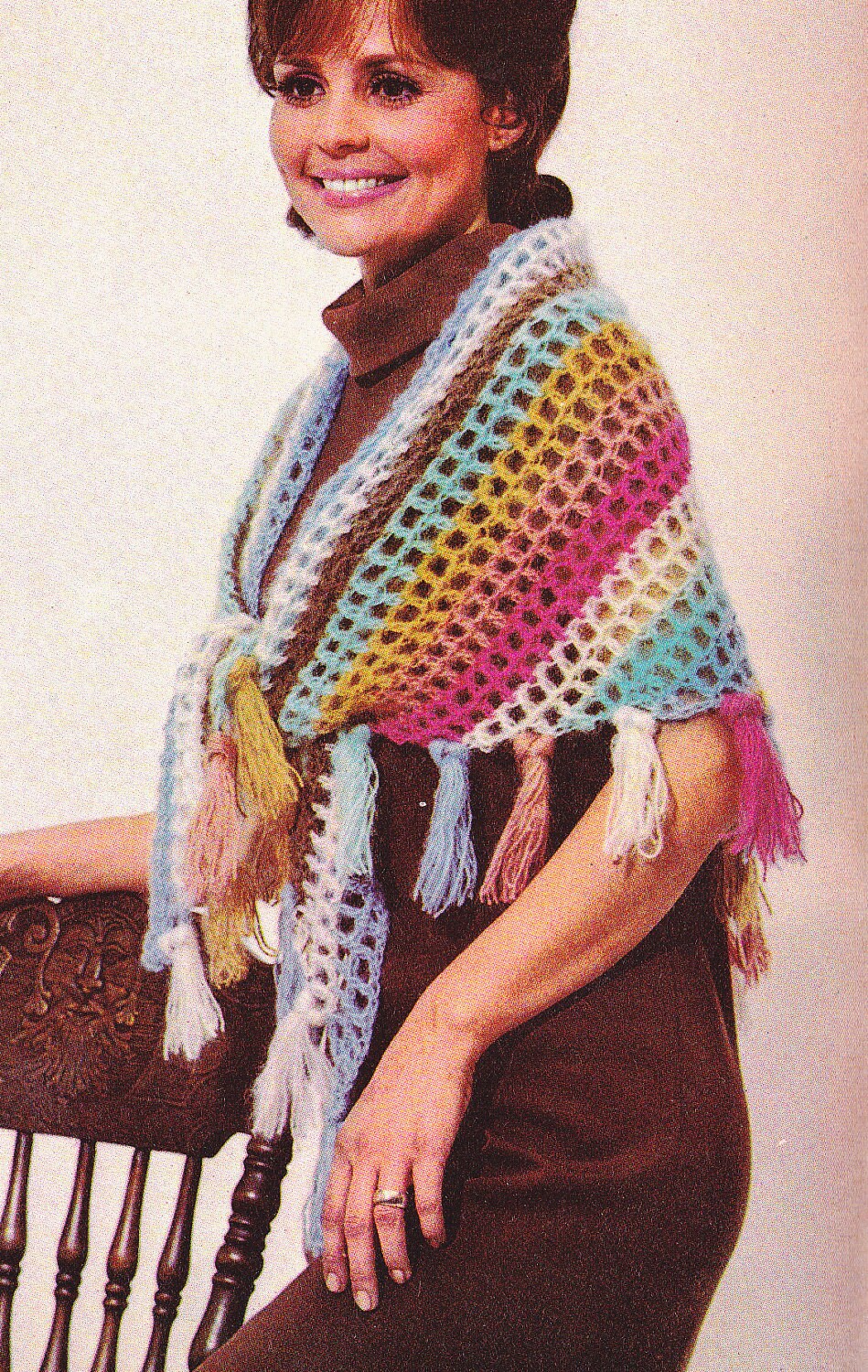 Vintage Crochet Shawl