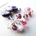 Purple freshwater pearl earrings. Dangle earrings. Swarovski crystals. Pearl earrings. Valentine gift for her
