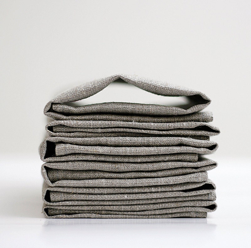 Linen napkin - Set of 6  18x18 inch size
