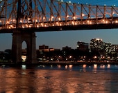 59th Street Bridge (artistic) - 5x7 Matted Photograph