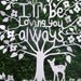 papercut woodland typography