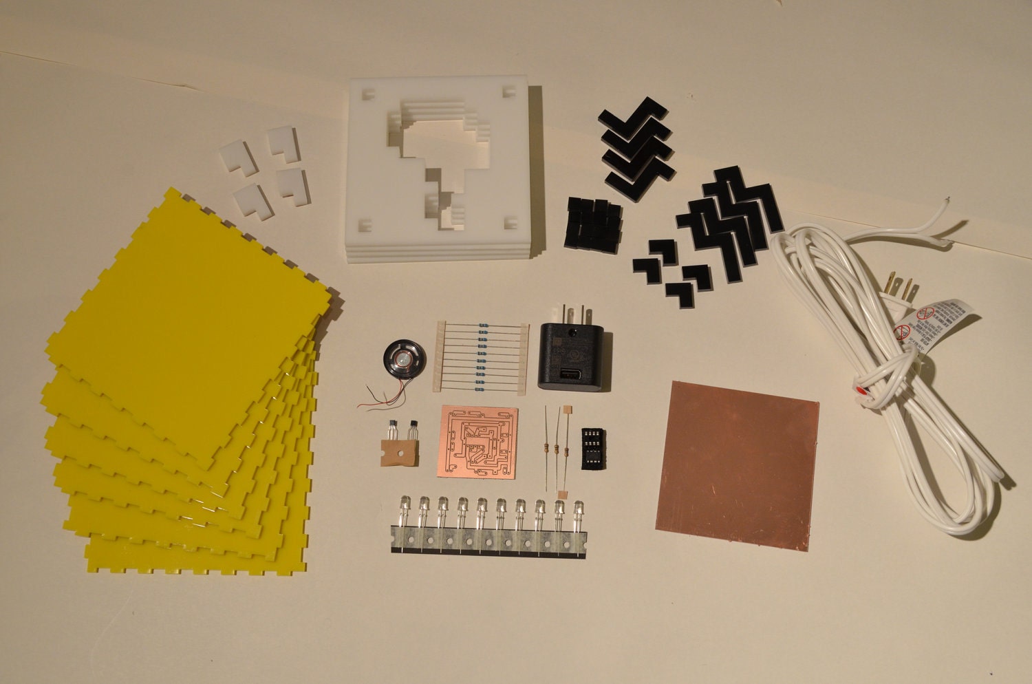 Interactive 8-bit Question Block Lamp KIT