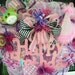 Sale Birthdays Deco Mesh Wreath