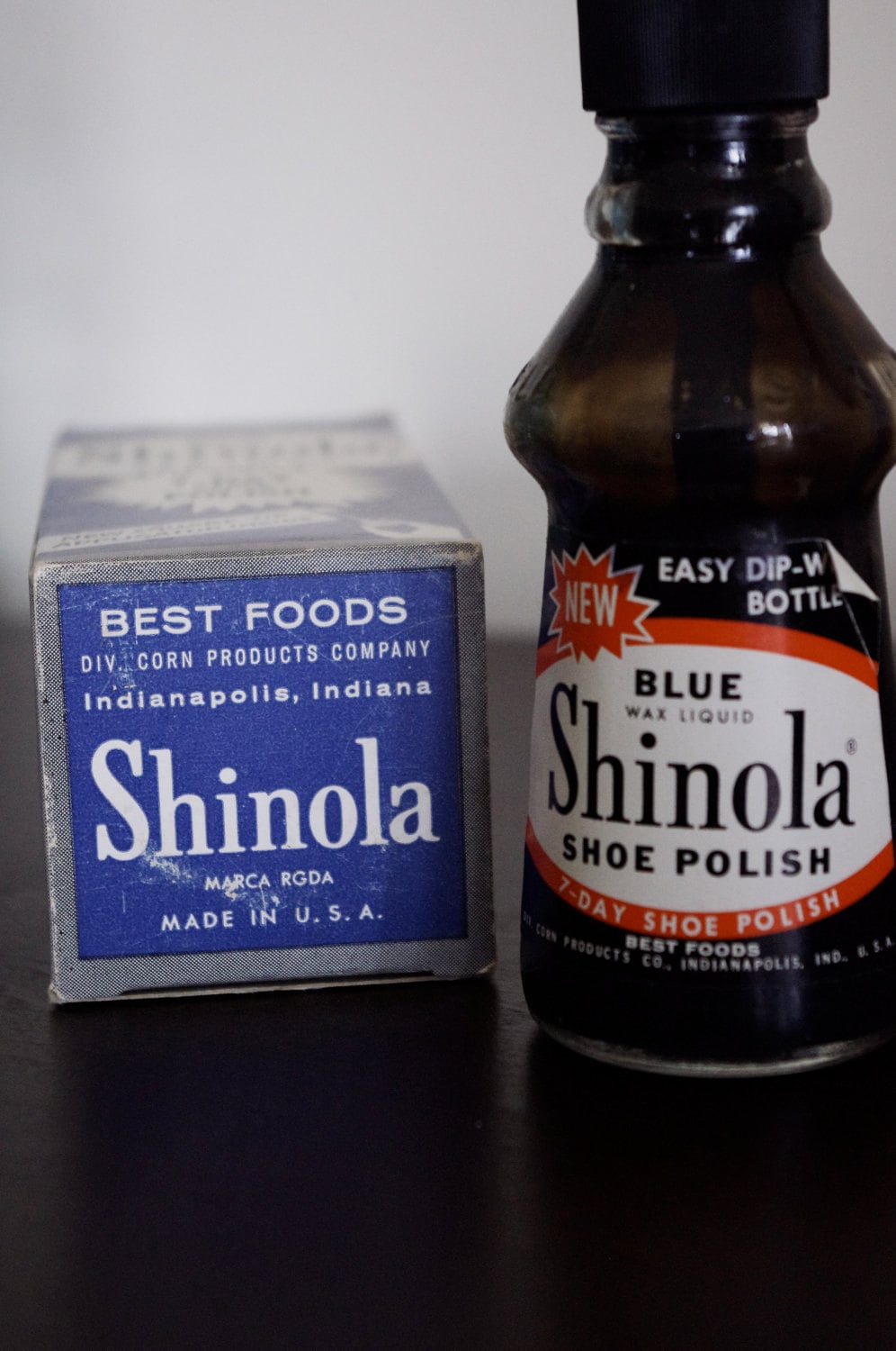 shinola shoe polish bottle