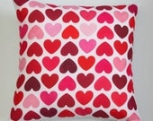 Pillow - cushion - Some shades of love - print on a gabardine decorative pillow (insert included)