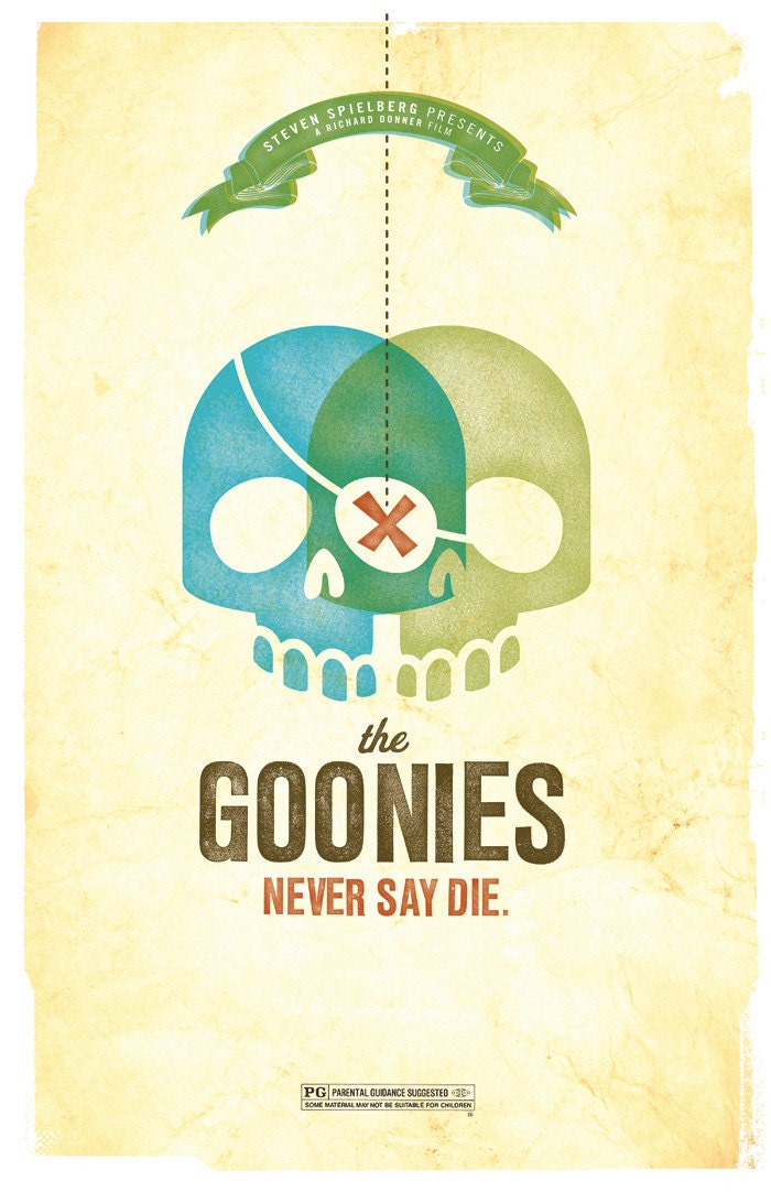Goonies Never Say Die Poster