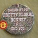 Browncoat Button: Pretty Floral Bonnet