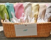 20 PASHMINA BASKET. Wedding Shawl Basket. 20 Pashmina shawls. Bridesmaid Gifts. Wedding Favors. Bridesmaid shawls. Wedding shawls