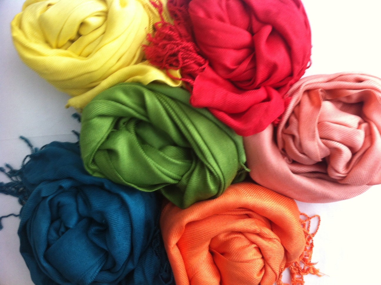 6 PASHMINA WEDDING SHAWL. Any Color. Wedding Favors. Pashmina Scarf.Pashmina Shawl. Bridal Shawl. Bridesmaid shawl. Bridesmaid gift.