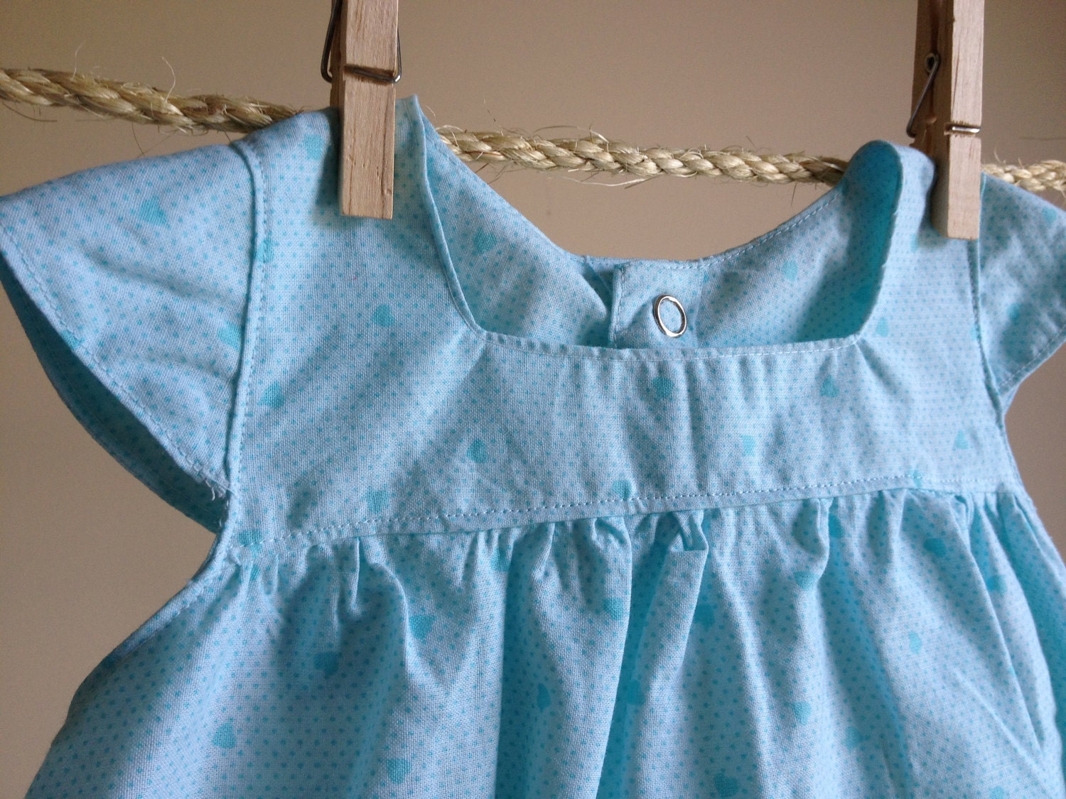 Baby Blue Sweetheart Dress 6 months