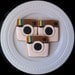 Social Media Addict Decorated Cookies- Icons for facebook, twitter, instagram, pinterest, google plus, youtube