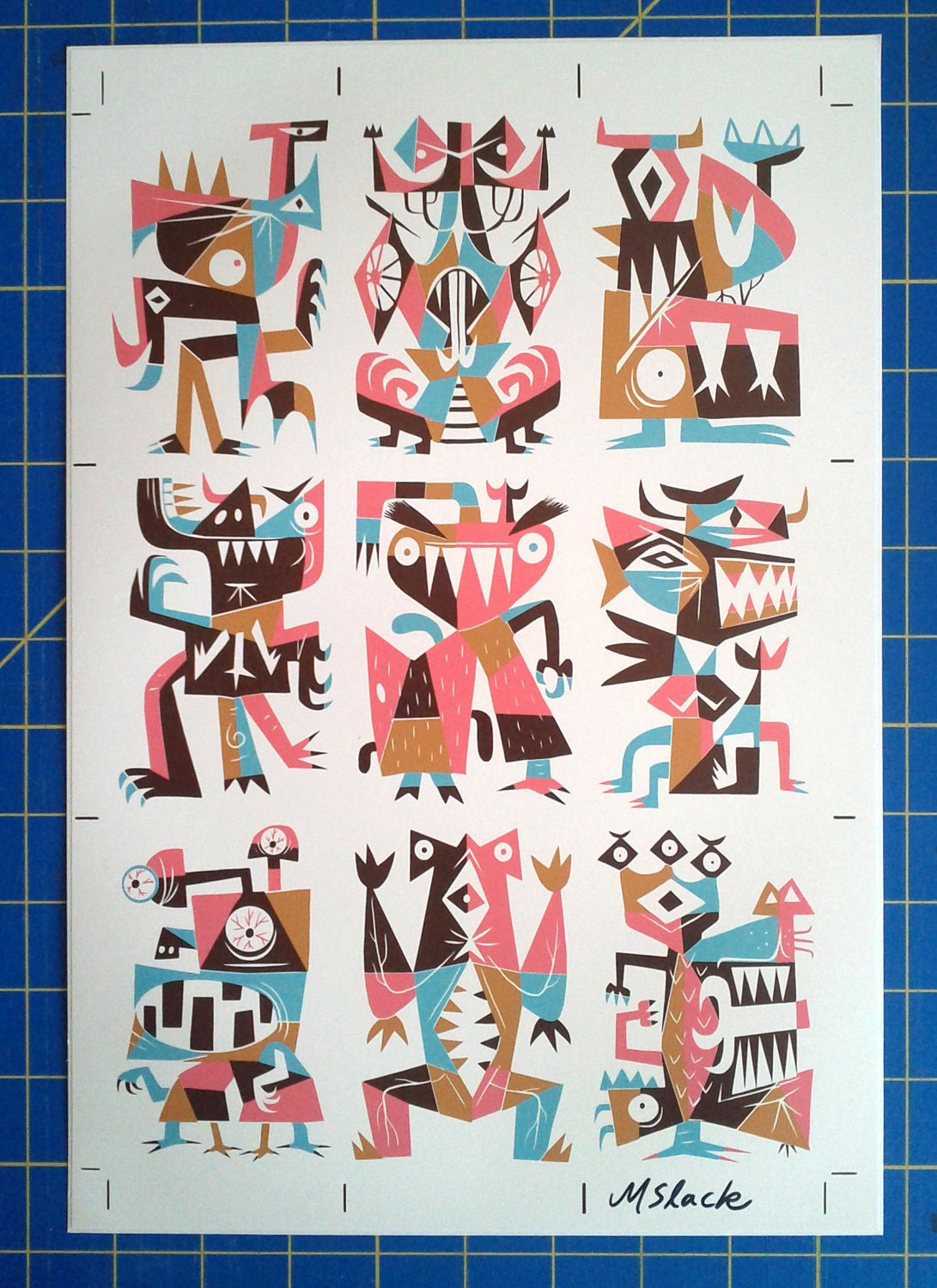 Mod Monsters: Uncut Production Sheet
