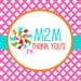 Thank You Notes M2M any Invite Design in Shop, Printable Thank You Note Cards