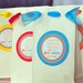 Over the Rainbow Printable Favor Tags, Rainbow Labels, Stickers, Rainbow Polka Dotted Hang Tags