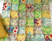 Quilt, Baby or Child's Rag Blanket