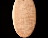 No.20 Chopping Board: Oval, Tiger Maple with Beeswax Polish