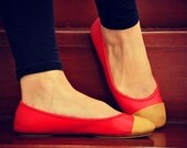 ANN. Womens flats / leather flat shoes. sizes US 4-13, EUR 35-43. Available in different leather colors.
