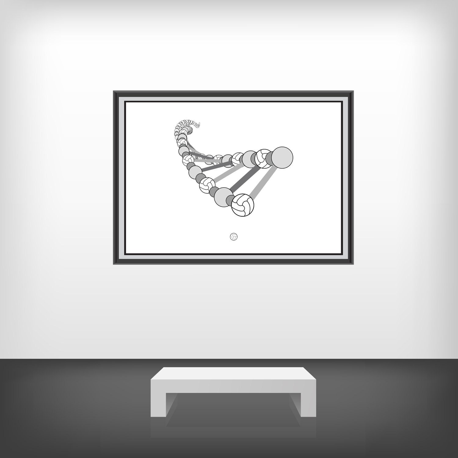 Barca DNA - SRA3 print