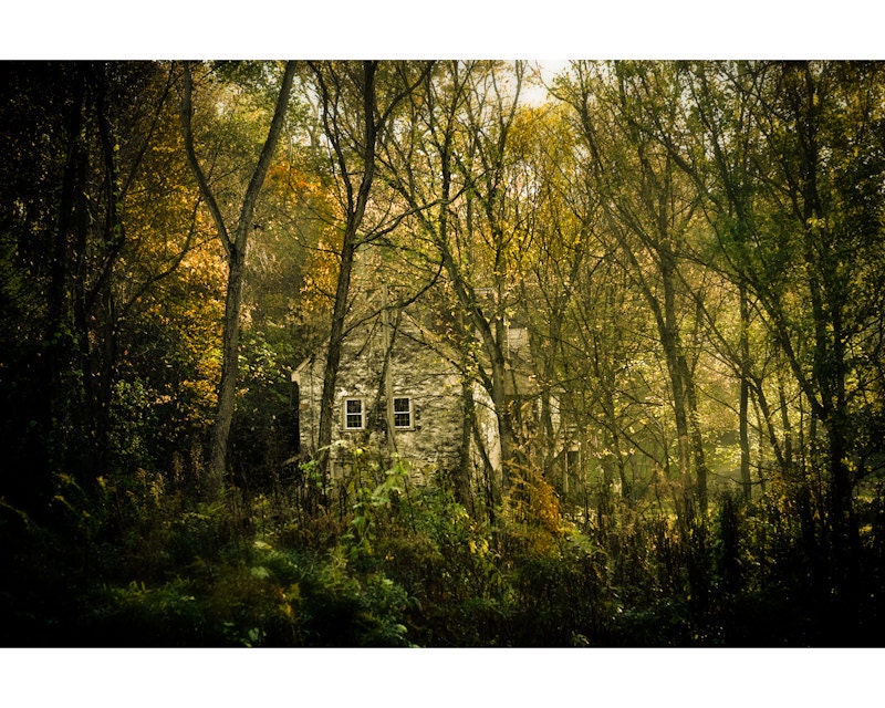 Stone House - 8 x 12 Signed Print