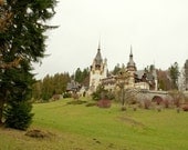 Fine Art Photography Print, Peles Castle Romania Photography 8x10 or 8x12