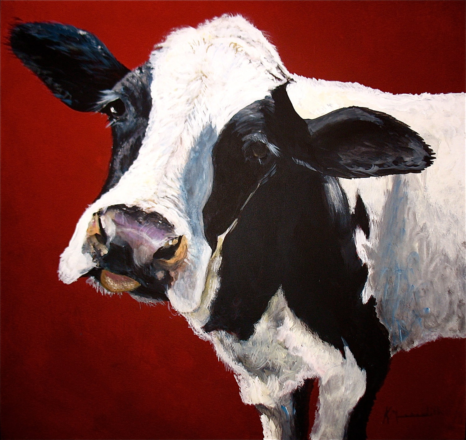 Dottie a print of an original painting