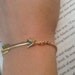 Arrow Bracelet- Simply Gold Arrow Bracelet- Hunger Games Inspired- Bridesmaids Gift- Gold Casual Jewelry- Arrow Jewelry