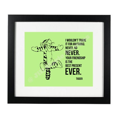 Winnie  Pooh Pictures  Quotes on Tigger  Winnie The Pooh  Quote Printable With Optional Custom Color