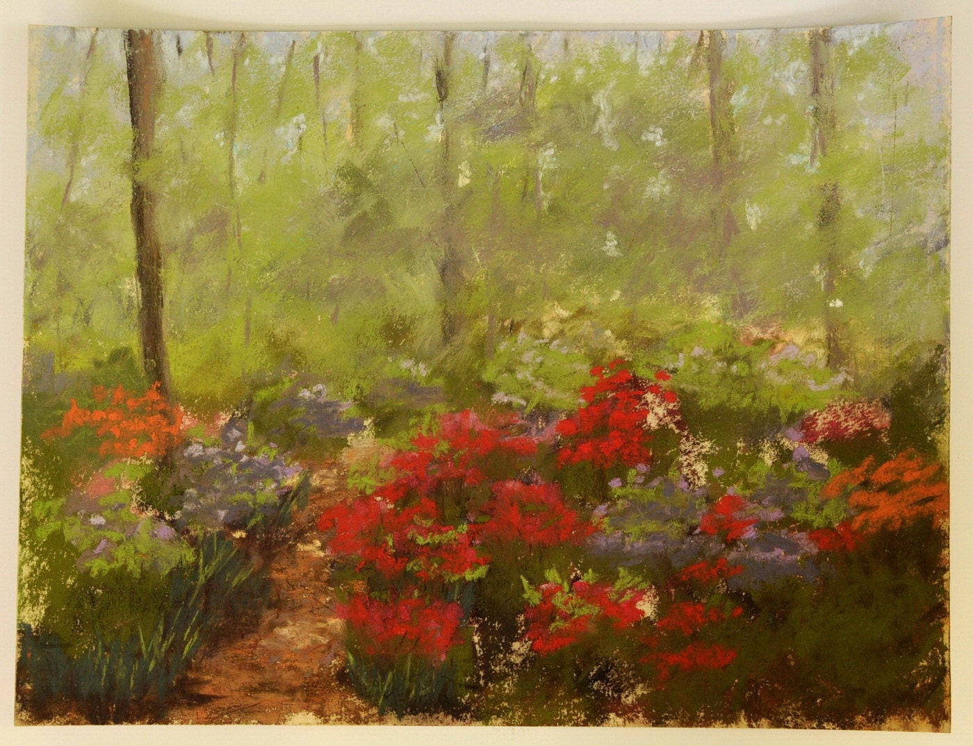 Callaway Azalea Pathway Pastel Landscape