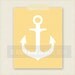 Anchor Art Print - Studio Art - Nursery or Kid Room - Home or Office Wall Print Poster