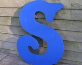 Wedding Guest Book Alternative 2 feet tall Wood Letter Initial
