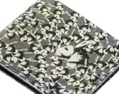 ON SALE: Men Printed Leather Wallet -  Cool Leather Slim Wallet - Men Billfold Wallet