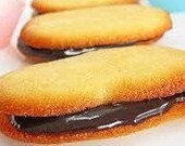 Cookies, Milano Italian Chocolate Sandwich Cookies 1 Dozen, Wedding Favors, Party Cookies, Birthday, Platter Cookies