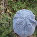 True Gray Hand Knit Hat, Beret Hat in True Gray, Spring and  Winter Women Accessories, madebyfate