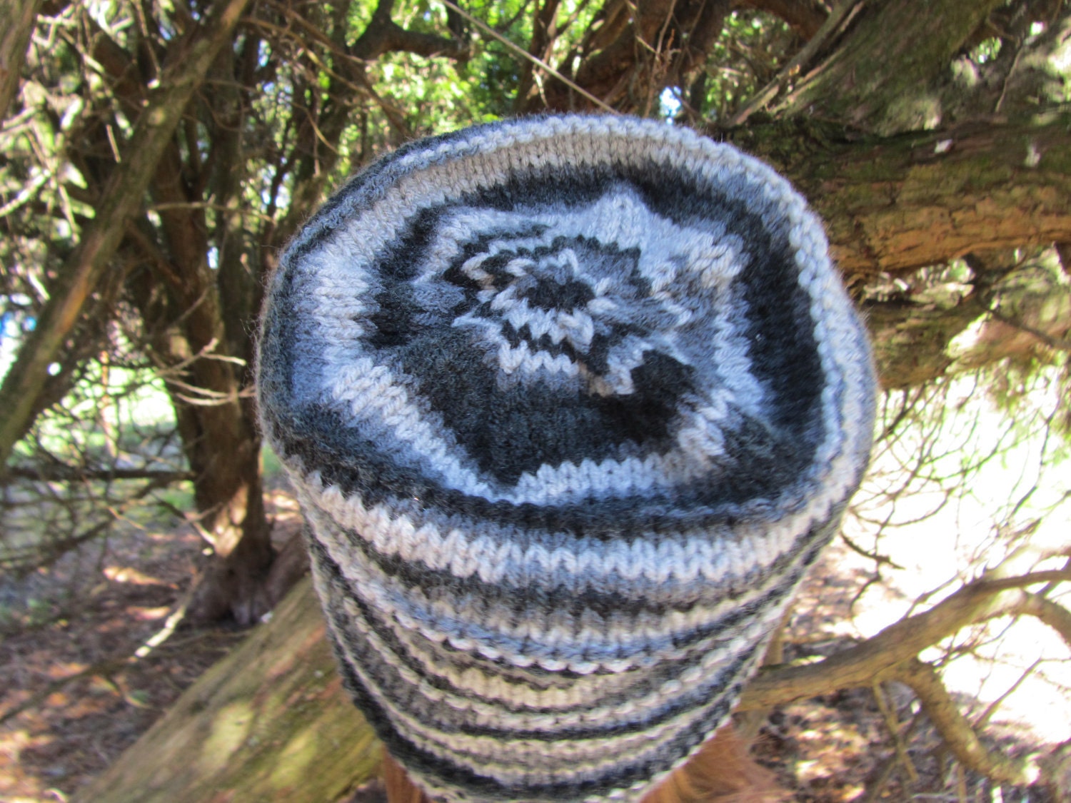 Cloche Hand Knit Hat - Cloche Hat for Men and Women