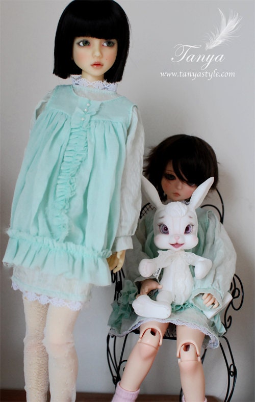 2 Layers Green Dress for MSD/Narae/Unoa - Last One