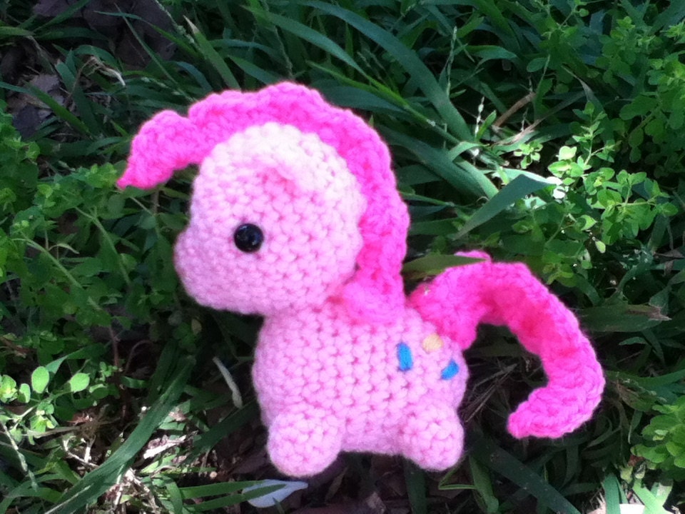 Pinkie Pie My Little Pony Crocheted plush